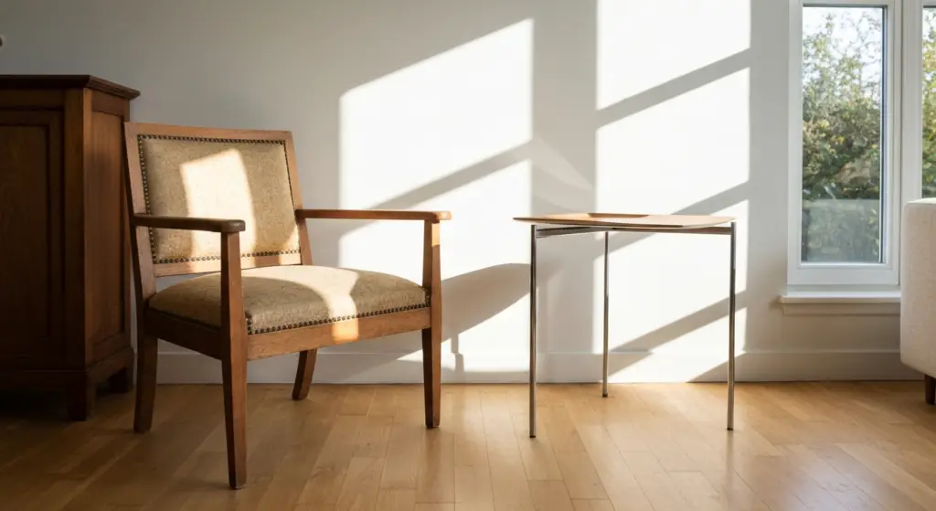 erfstukken in interieur