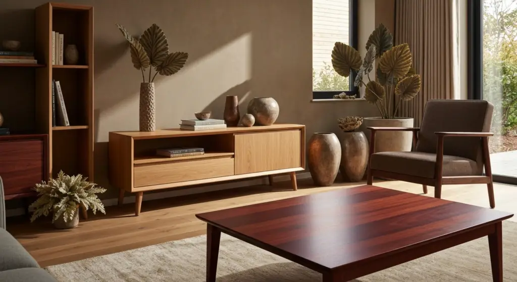 hout combineren interieur